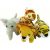 LeanToys Mini Pluszak Zwierzątko Safari 4 Modele