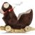 Milly Mally Piesek Polly Plus - Brown Dog