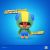 P.m.i. Kids World BRAWL STARS S1 ACTION FIGURES 11cm - LEON