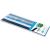 3Doodler CREATE FILAMENT PLA 5 COLORS PL-MIXNEW1 Polylactic acid (PLA) Black, Grey, Light Blue, Transparent, White 2 g