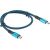 Lanberg CA-CMCM-45CU-0005-BK USB cable USB4 Gen 2x2 0.5 m USB C Black, Blue