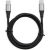 iBOX IKUTC USB-C cable 60W 1m Black