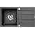 Sink MAIDSINKS Promo 76x44 1B 1D black