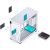 Jonsbo D31 MESH Screen Micro-ATX Gehäuse, Tempered Glass - weiß