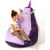 Go Gift Sako bag pouffe Unicorn purple-light purple L 105 x 80 cm