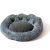 GO GIFT Dog and cat bed XL - grey - 75x75 cm