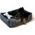GO GIFT Dog bed XXL - graphite - 90x63x16 cm