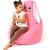 Go Gift Sako bag pouf Rabbit pink L 105 x 80 cm