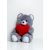 Go Gift FRANK teddy bear 50 cm grey