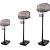 Lean Sport Basketball Mobile Adjustable Stand 200-300cm