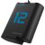 TELESIN lithium battery for GoPro Hero 12/11/10/9 (blue)