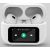 Austiņas Gembird BT TWS with LCD display and Active Noise Cancelling White