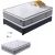 Spring mattress HARMONY DUO KING 160x200cm