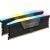 Corsair DDR5 32GB - 7200 - CL - 34 - Dual-Kit - DIMM, CMH32GX5M2X7200C34, Vengeance RGB, XMP, black