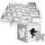 Детский коврик из пенопласта - Puzle Springos FM0013 150 X 150 см