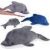 Jokomisiada Maskotka Pluszak przytulanka DELFIN 37cm delfinek ZA4815