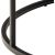 Coffee table SPIRO D80xH40cm, black