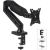 Maclean MC-860 monitor mount / stand 68.6 cm (27") Black Desk
