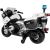Lean Cars BMW Police Motorcycle White - Electric Ride On Motorbike