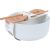 Bowl POLO D22,5xH10cm 2,7L, 2-stands
