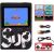 GameBox R2 8bit Portatīva Retro Spēļu konsole ar 400 spēlēm 3'' LCD 1x Kontrolieri un TV RCA vadu Melna