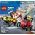 Lego City Zestaw wyścigówek: pizza kontra wóz strażacki (60458)
