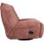 Recliner leisure chair WIN-WIN with manual mechanism, pink