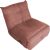 Recliner leisure chair WIN-WIN with manual mechanism, pink
