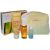 Clarins CLARINS SET (FOAMING CLEANSER 125 ML + LOTION 50 ML + DEMAQUILLANT EXPRESS YEUX 30 ML + COSMETICS BAG)