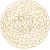 Candleholder NISSA D27xH13cm, golden