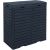 Trash bin GALA 78x41xH86cm/230L, black plastic