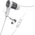 Hama 00184136 Intense Headphones In-Ear White austiņas ar vadu austiņas ar vadu