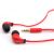 Sbox Stereo Earphones With Microphone EP-038 Red austiņas ar vadu