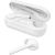 Hama 00184073 Spirit Go white Bez vadu austiņas