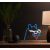 Manta SNL69MT Style Neon Lights Dog With Glasses LED gaismas lenta
