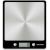 Salter 1241A BKDRCEU16 Evo Electronic Kitchen Scale Black Virtuves svari