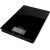 Salter 1170 BKDRCEU16 Ultra Slim Glass Digital Kitchen Scale - Black Virtuves svari