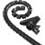 Hama 00020603 Cable Bundle Tube Easy Cover 1.5m, 30mm Black