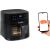 Lovio LVAF002BK PureFry XL Smart 6L Black Gaisa fritieris