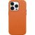 Mag Leather Case Apple iPhone 15 orange