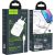 Сетевая зарядка HOCO N4 c 2 USB + MicroUSB (2.4A) белая