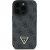 Guess Leather 4G Triangle Strass Защитный Чехол для Apple iPhone 16 Pro Max