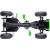 Enero Toys GOKART AUTO NA PEDAŁY ENERO 18 CZARNO ZIELONY