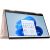 HP Pavilion x360 2-in-1 Laptop 14-ek2000ny - i5-120U, 16GB, 512GB SSD, 14" FHD 300-nit Touch, 5MP cam, FPR, US backlit keyboard, 43Wh, Pale Rose Gold, Win 11 Home, 1 years / B27ZREA#B1R
