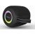 Skaļrunis Gembird Bluetooth LED Speaker SPK-BT-LED-05-BK Black