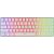 Genesis Thor 660 G2 60% White RGB Gateron Brown