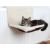 Guļvieta kaķiem : Trixie Radiator Bed, long:haired Plush|Suede Look, 45*26*31 cm
