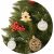 Lean Artificial Christmas Tree Natural Spruce 180 cm