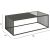 Coffee table STRINGTON 120x60xH40cm, black