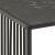 Coffee table STRINGTON 120x60xH40cm, black